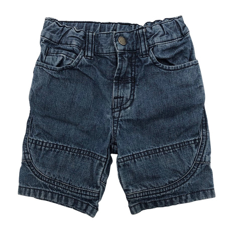 Unisex Polarn O. Pyret - Teksast lühikesed püksid, suurus 68 - 74 - Sinine ()