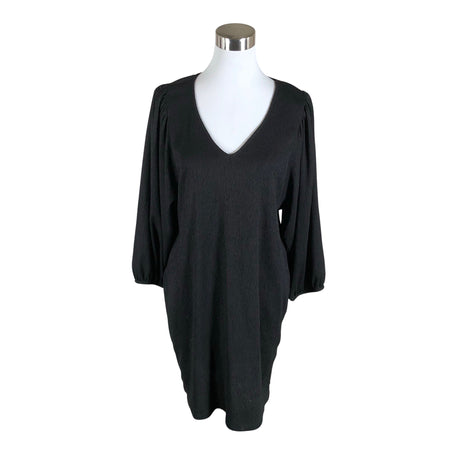Unisex Lindex - Trikotaažist kleit, suurus 36 - Must ()