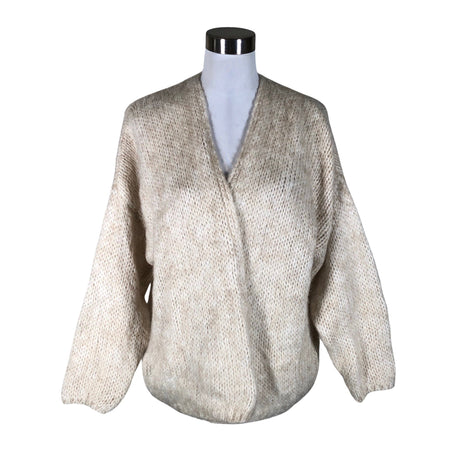 Unisex Bohemiana - Kardigan, suurus 40 - Looduslik valge ()