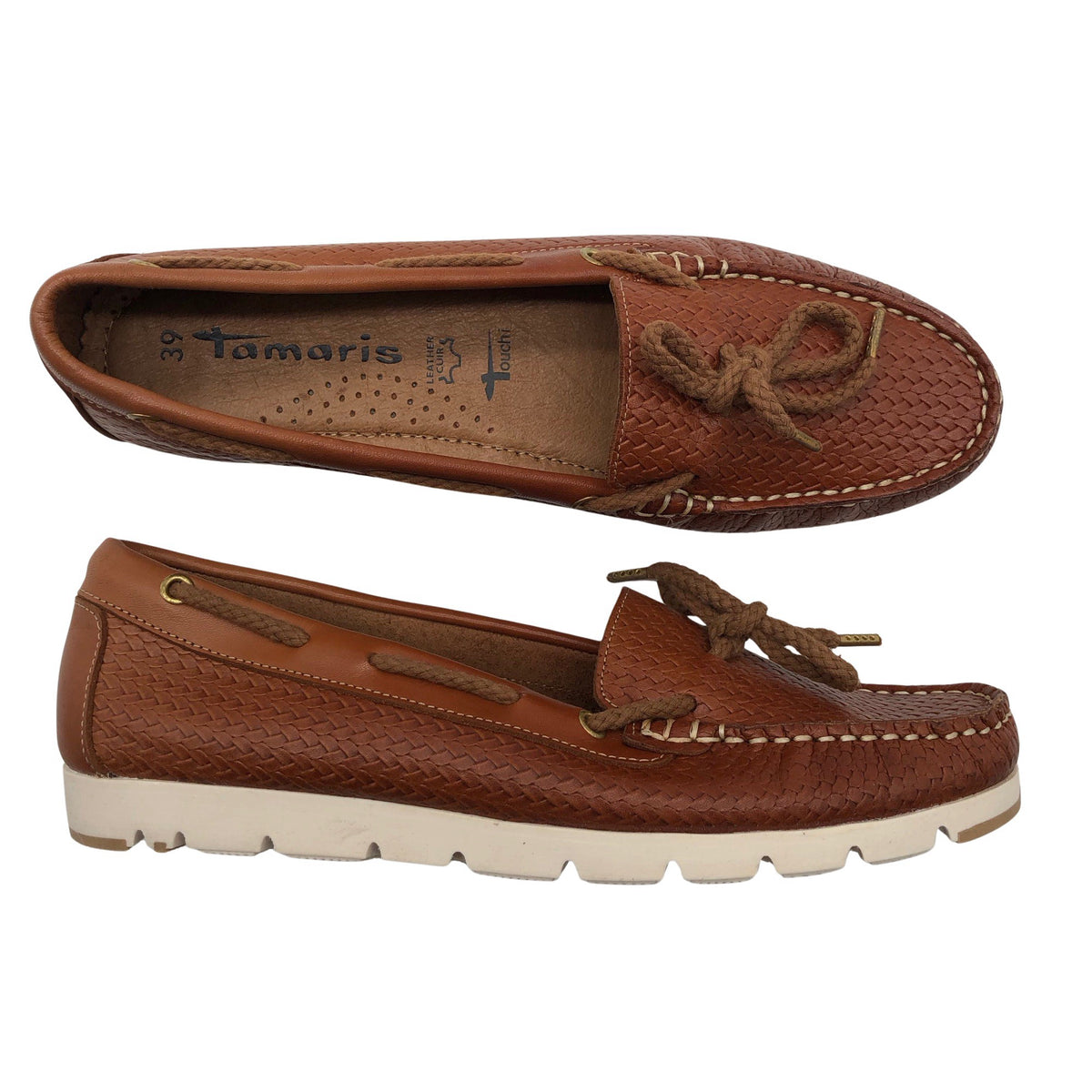 Unisex Tamaris - Mokassiinid, suurus 39 - Pruun (1)