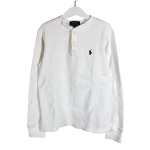Unisex Polo Ralph Lauren - Trikotaažist pluus, suurus 122 - 128 - Valge (1)