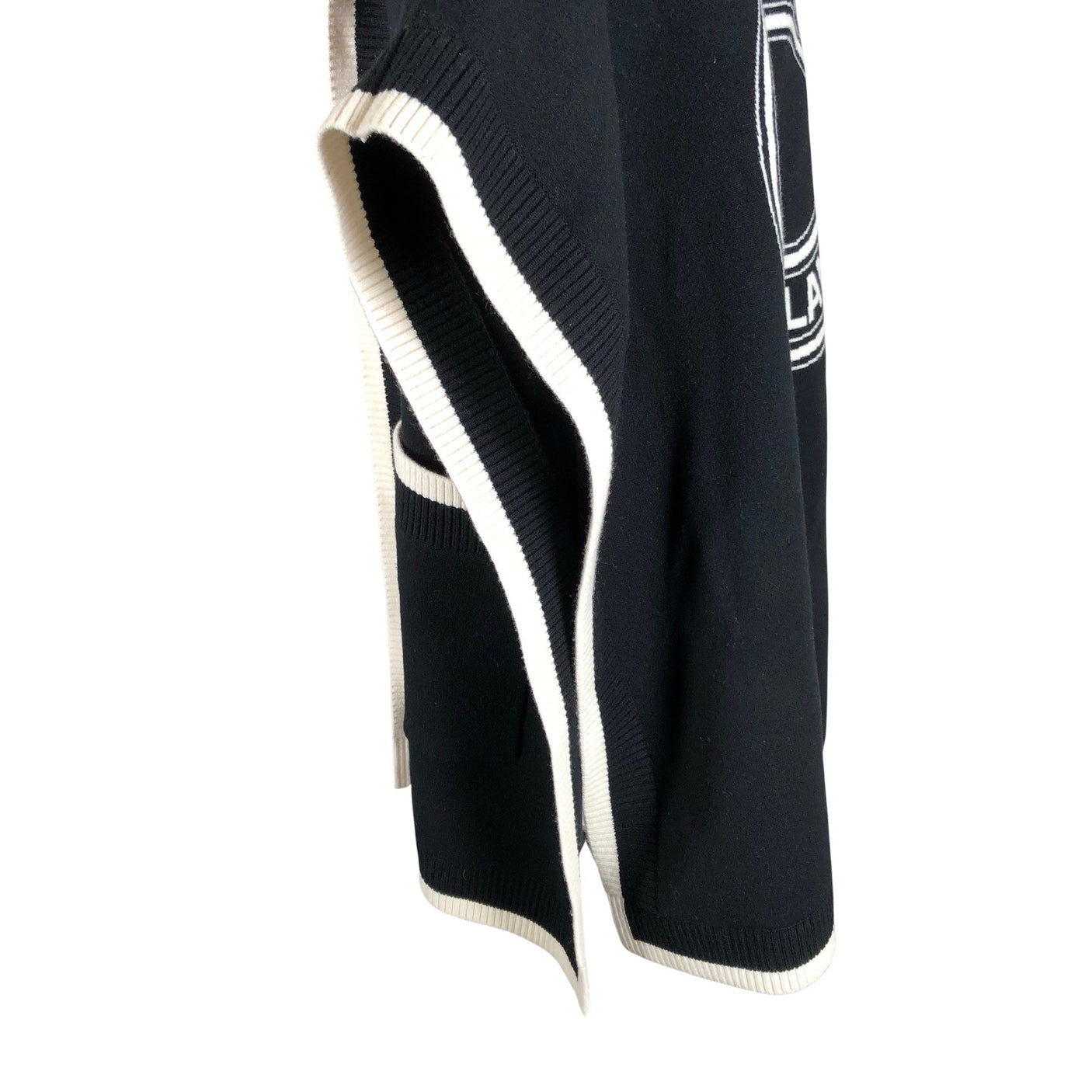 Unisex Burberry - Õlasall, suurus Maxi - Must (3)