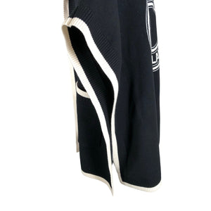 Unisex Burberry - Õlasall, suurus Maxi - Must (3)