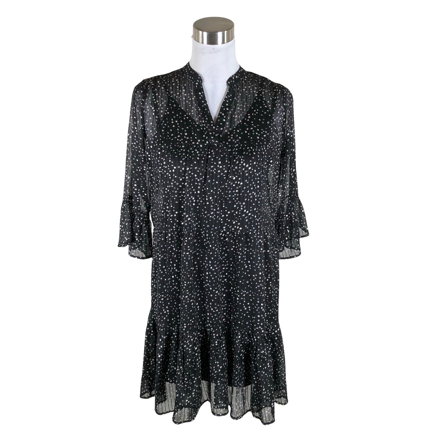 Unisex Neo Noir - Õhuke kleit, suurus 34 - Must (1)