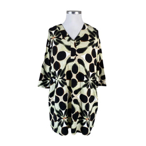 Unisex Zhenzi - Trikotaažist tuunika, suurus 46 - Beige (1)