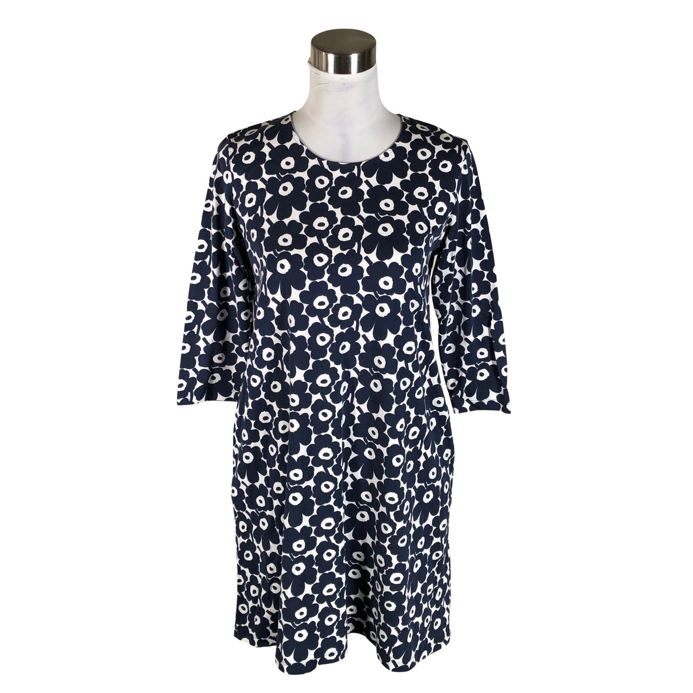 Unisex Marimekko - Trikotaažist kleit, suurus 36 - Valge (1)