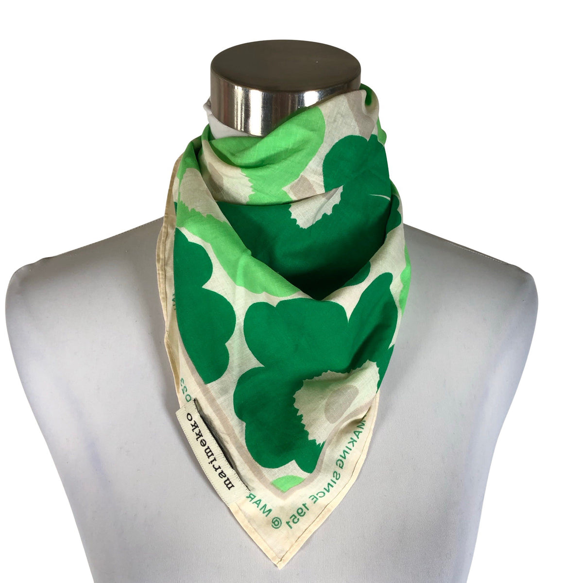 Unisex Marimekko - Õhuke sall, suurus Mini - Beige (1)