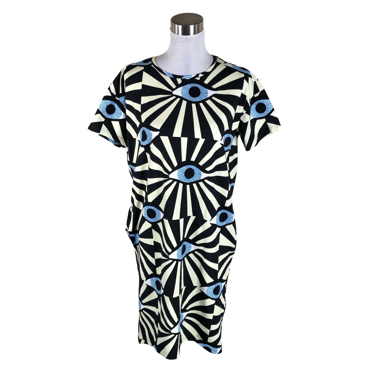 Unisex Vimma - Trikotaažist kleit, suurus 40 - Must (1)