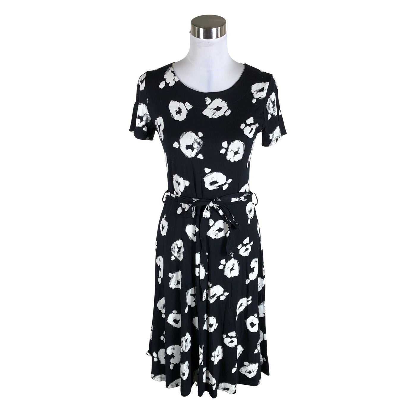 Unisex Nanso - Trikotaažist kleit, suurus 36 - Must (1)