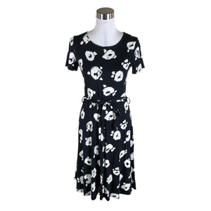 Unisex Nanso - Trikotaažist kleit, suurus 36 - Must (1)