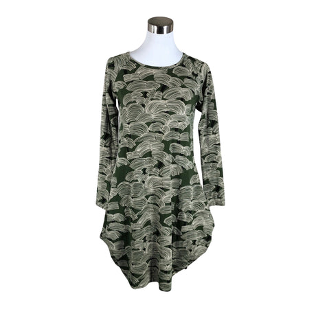 Unisex Papu - Trikotaažist kleit, suurus 34 - Roheline ()