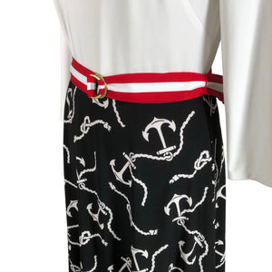Unisex Lauren Ralph Lauren - Trikotaažist kleit, suurus 36 - Valge (3)