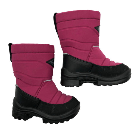 Unisex Kuoma - Talvikengät, koko 24 - Pinkki