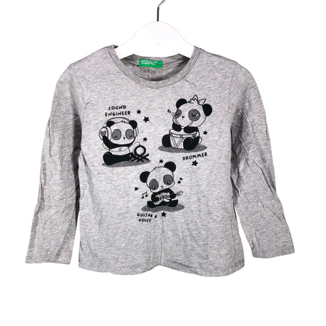 Unisex Benetton - Trikotaažist pluus, suurus 104 - 110 - Hall ()