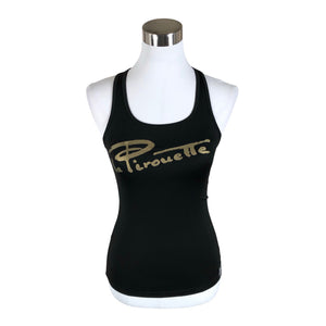 Unisex La Pirouette - Sporditopp, suurus 34 - Must (1)