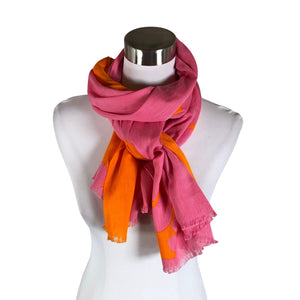 Unisex Marimekko - Õhuke sall, suurus Maxi - Heleroosa (1)