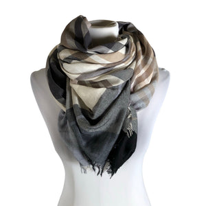 Unisex Lasessor - Õhuke sall, suurus Maxi - Hall (1)