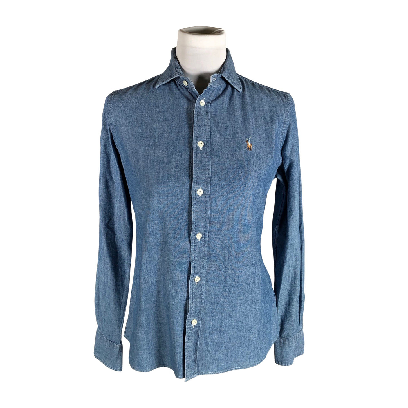 Unisex Polo Ralph Lauren - Teksasärk, suurus 36 - Helesinine (1)