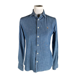 Unisex Polo Ralph Lauren - Teksasärk, suurus 36 - Helesinine (1)