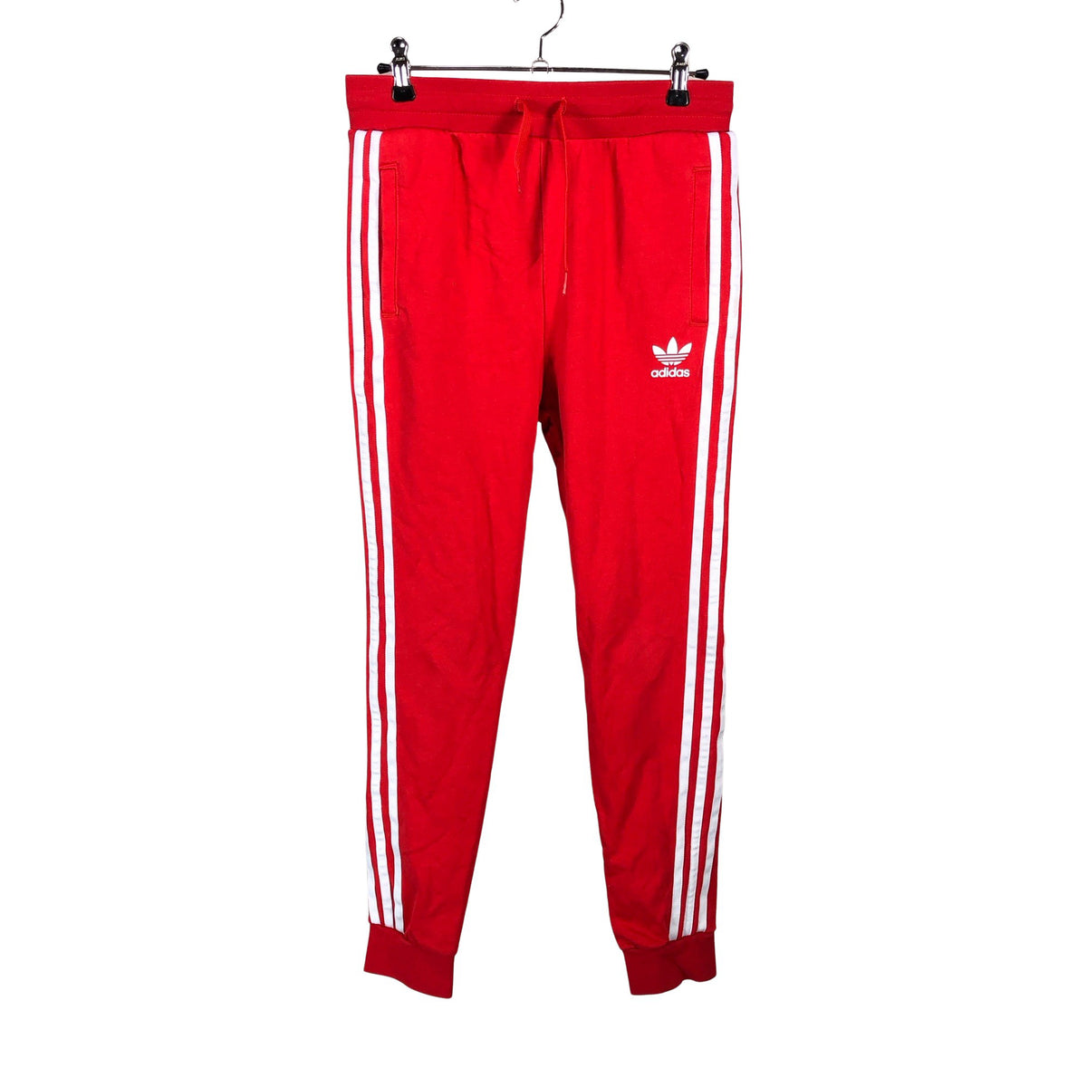 Unisex Adidas - Dressikangast püksid, suurus 152 - 158 - Punane (1)