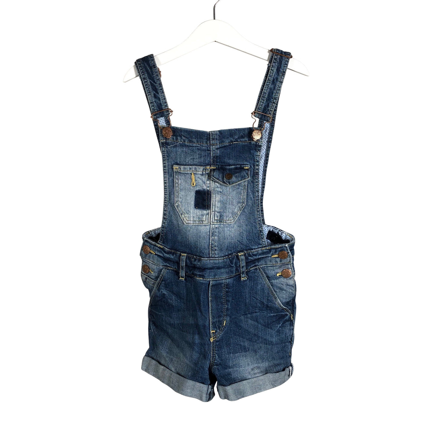 Unisex Lindex - Pükskostüüm, suurus 122 - 128 - Sinine (1)