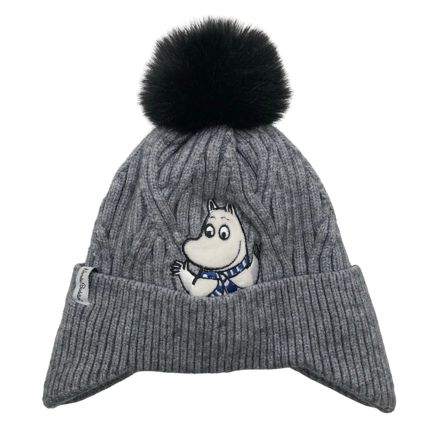 Unisex Nordic Buddies - Talvemüts, suurus 48 - 50 cm - Hall (1)