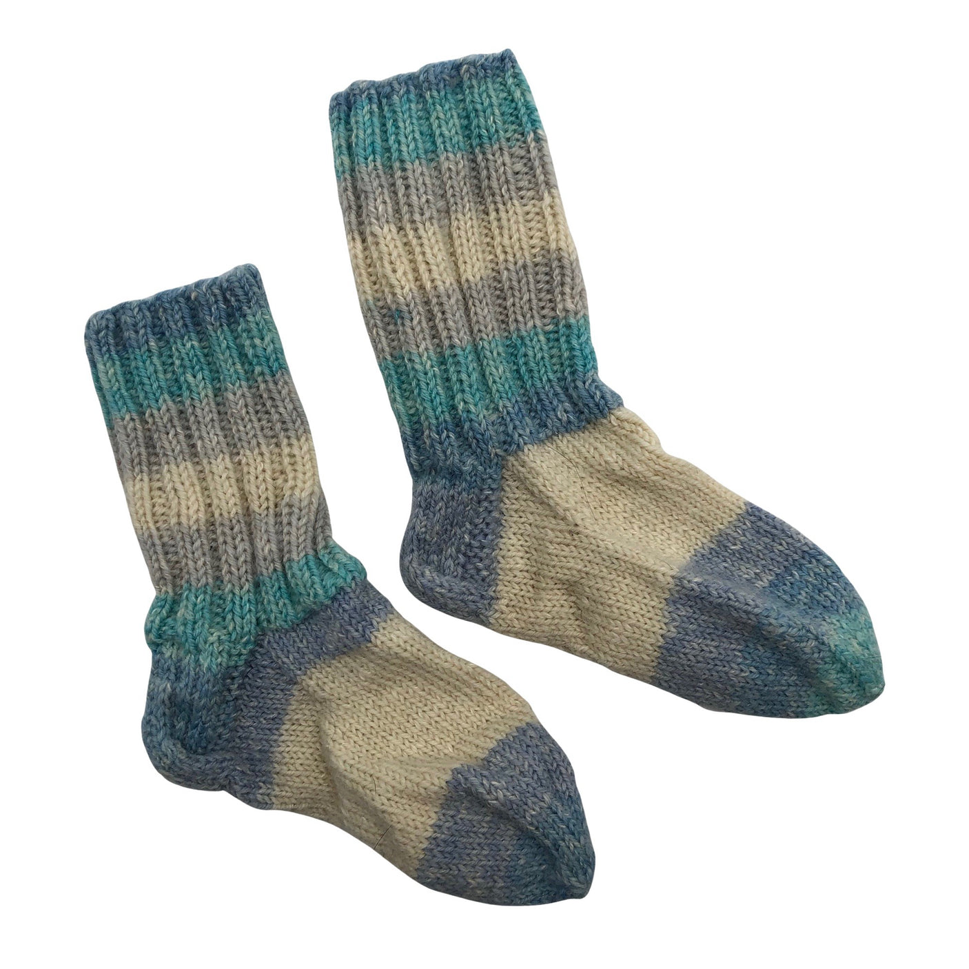 Unisex Handmade - Villased sokid, suurus 28 - Sinine (1)