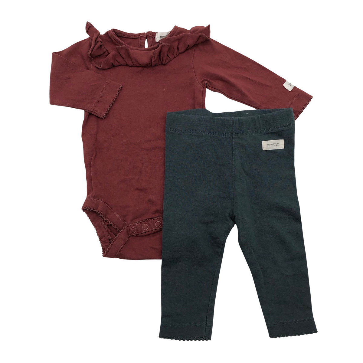 Unisex Newbie - Bodi, suurus 56 - 62 - Veinipunane (1)