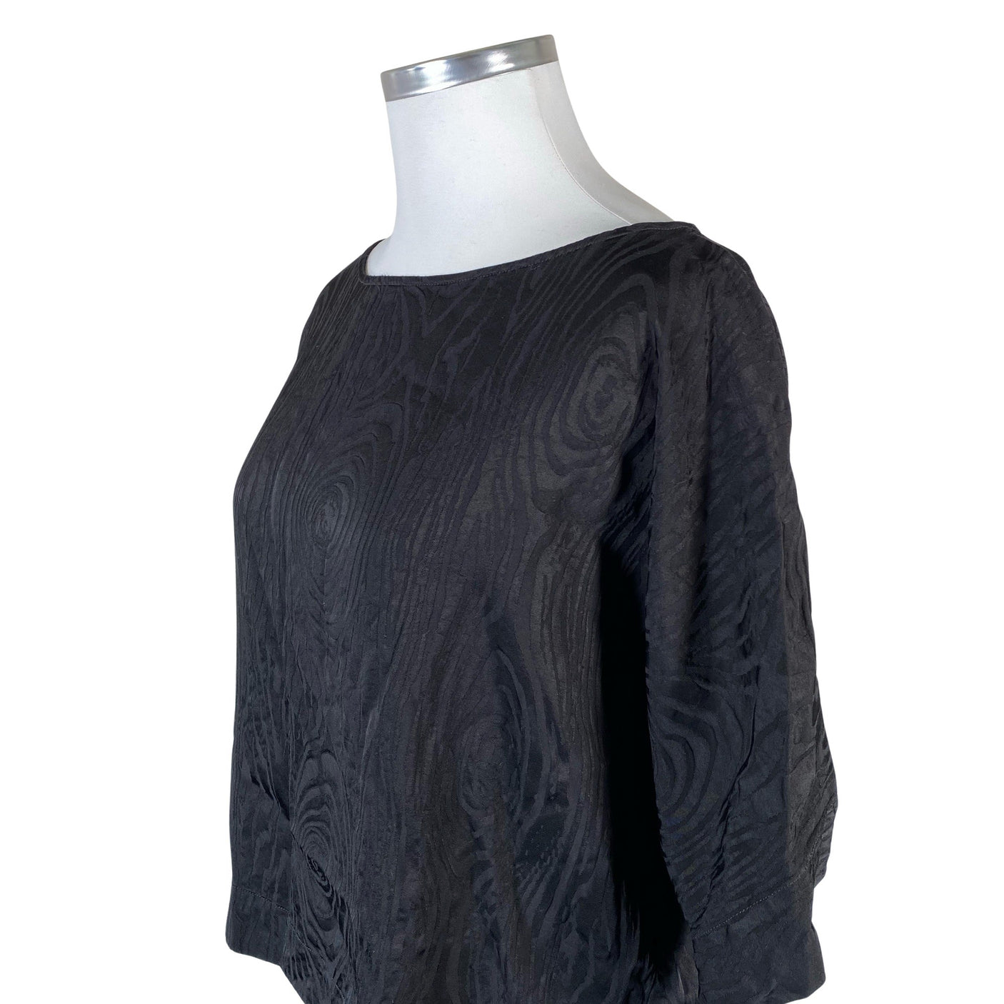 Unisex Hálo - Lühikeste käistega pluus, suurus 42 - Must (3)