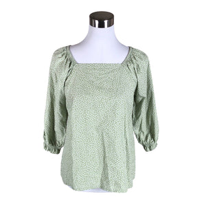 Unisex Esprit - Lühikeste käistega pluus, suurus 34 - Roheline (1)