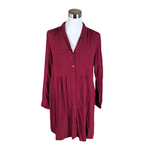 Unisex Esprit - Õhuke kleit, suurus 36 - Veinipunane (1)