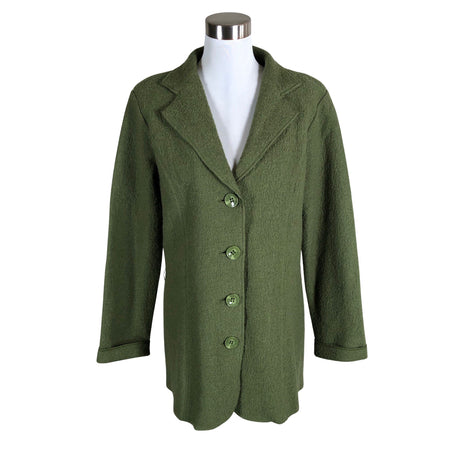 Unisex Friendtex - Kardigan, suurus 40 - Roheline ()