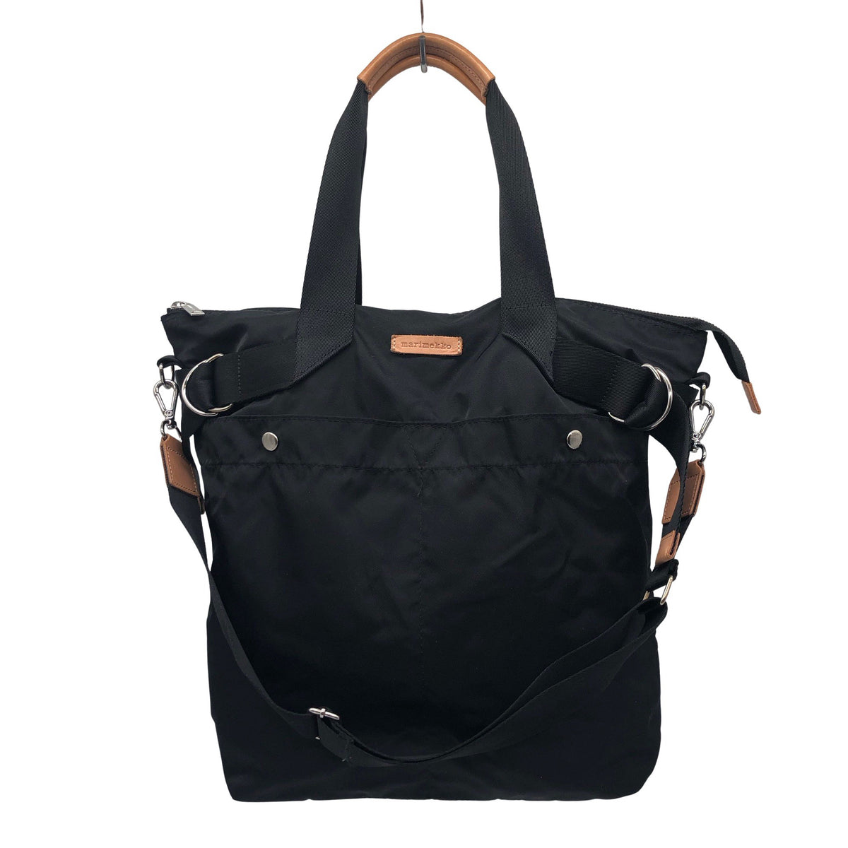 Unisex Marimekko - Käekott, suurus Maxi - Must (1)