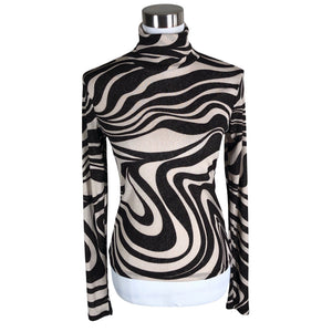 Unisex Lindex - Trikotaažist pluus, suurus 38 - Pruun (1)