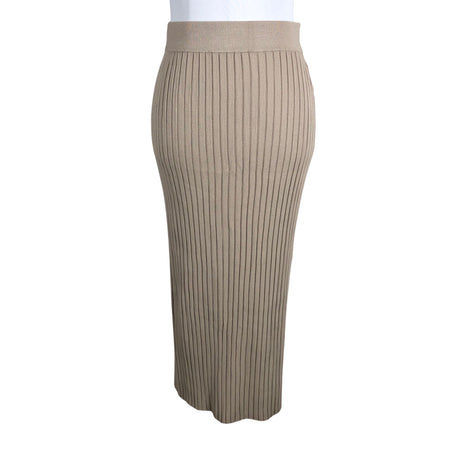 Unisex Lindex - Kootud seelik, suurus 36 - Beige ()