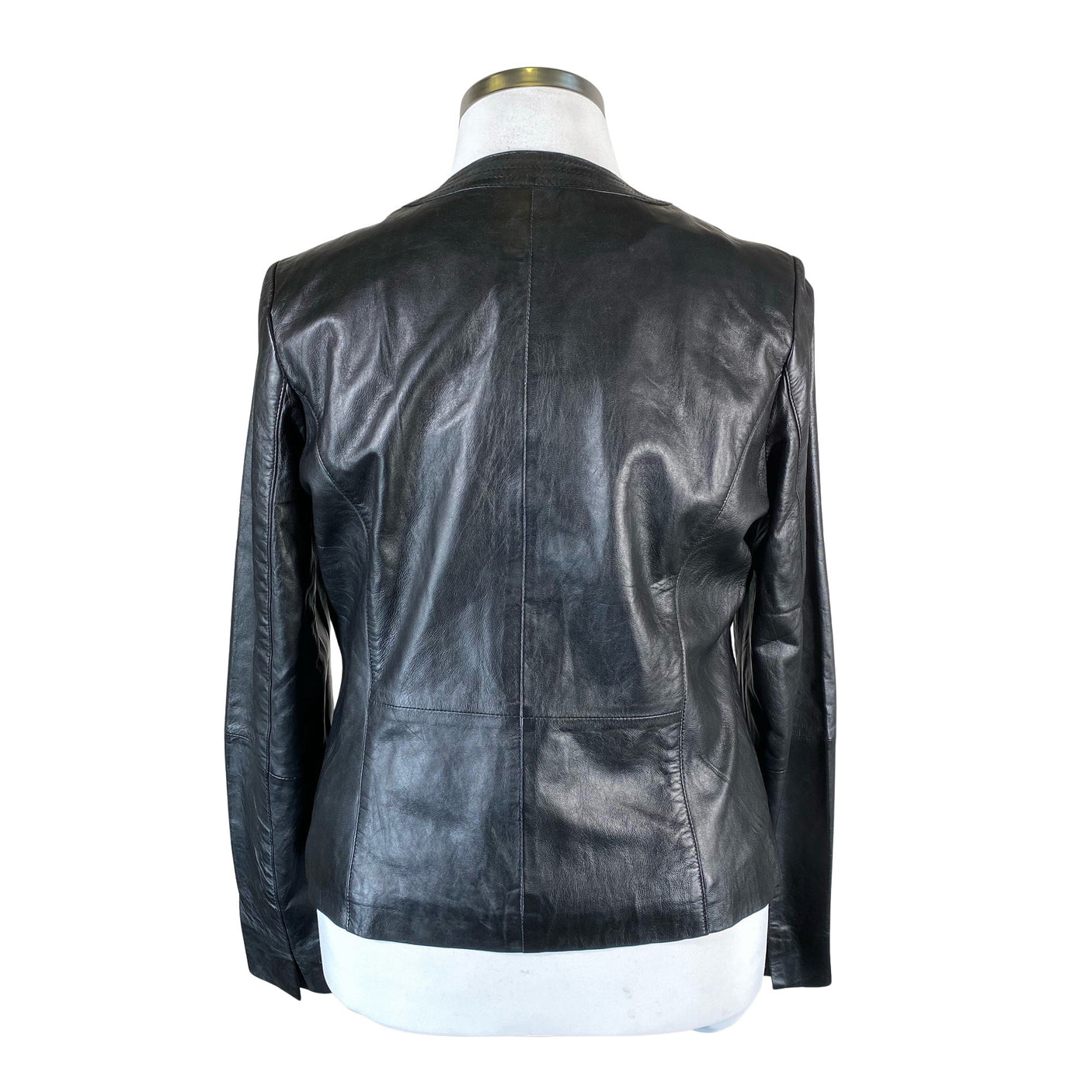 Unisex Saki - Nahktagi, suurus 44 - Must (3)