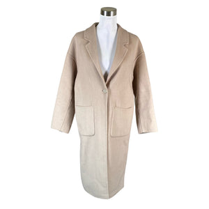 Unisex Nanso - Villane mantel, suurus 38 - Beige (1)