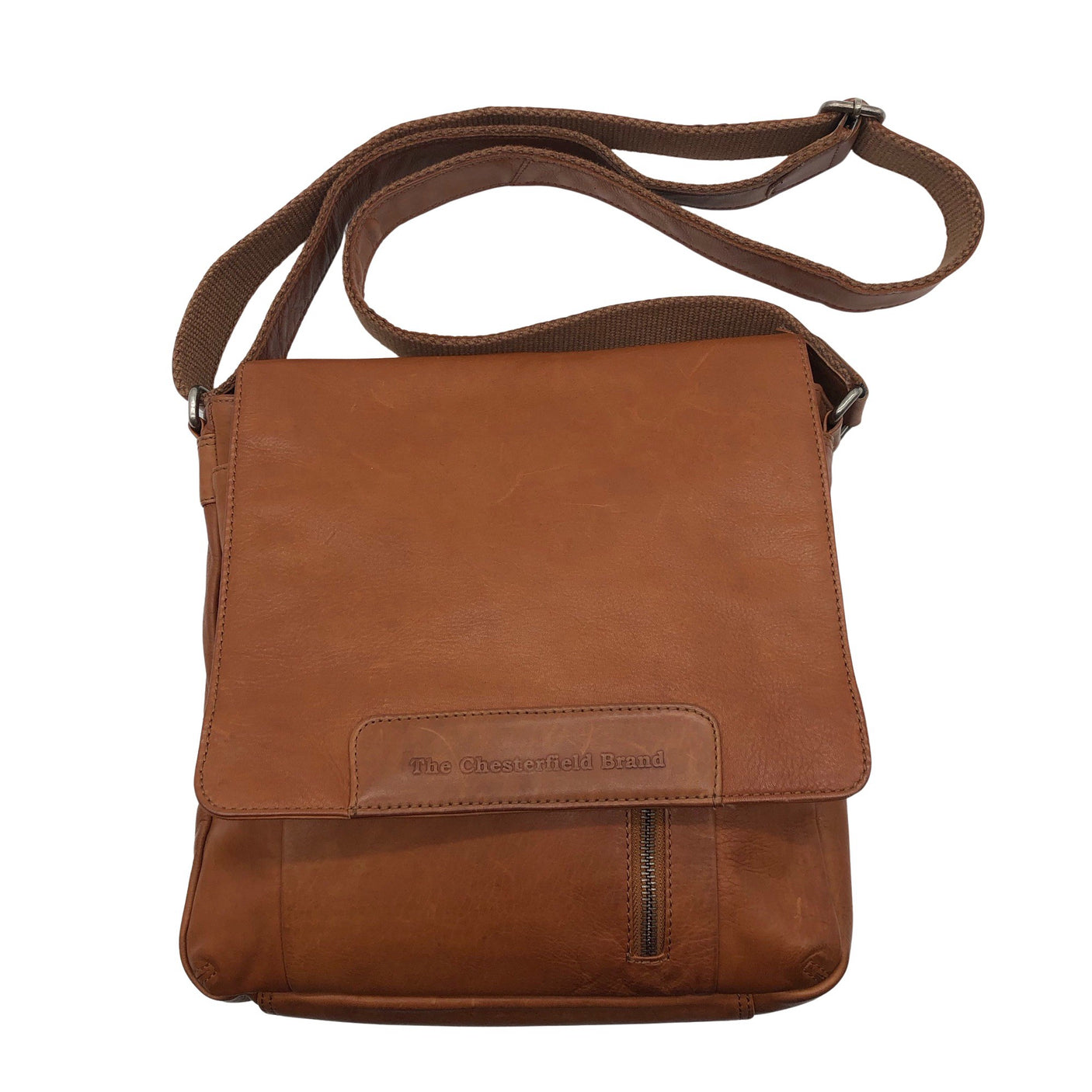 Unisex The Chesterfield Brand - Õlakott, suurus Midi - Pruun (1)