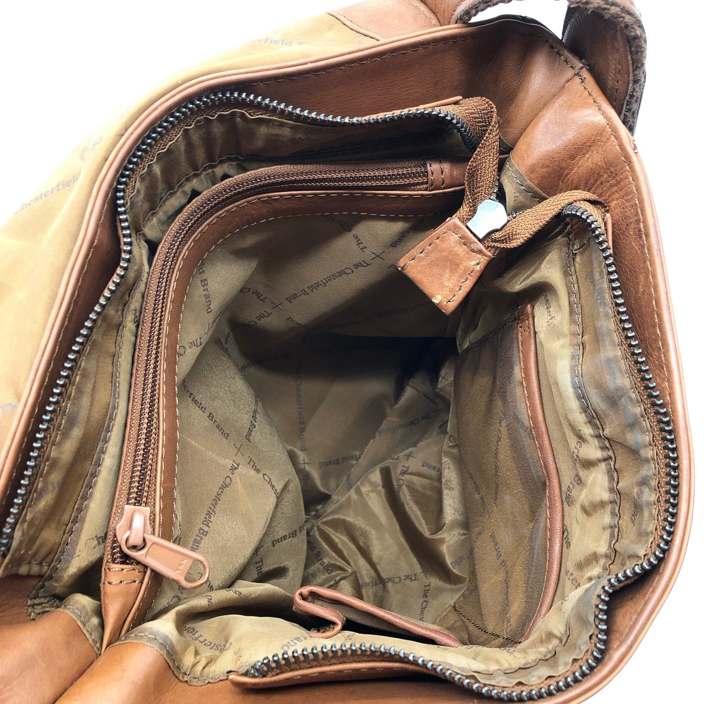 Unisex The Chesterfield Brand - Õlakott, suurus Midi - Pruun (2)
