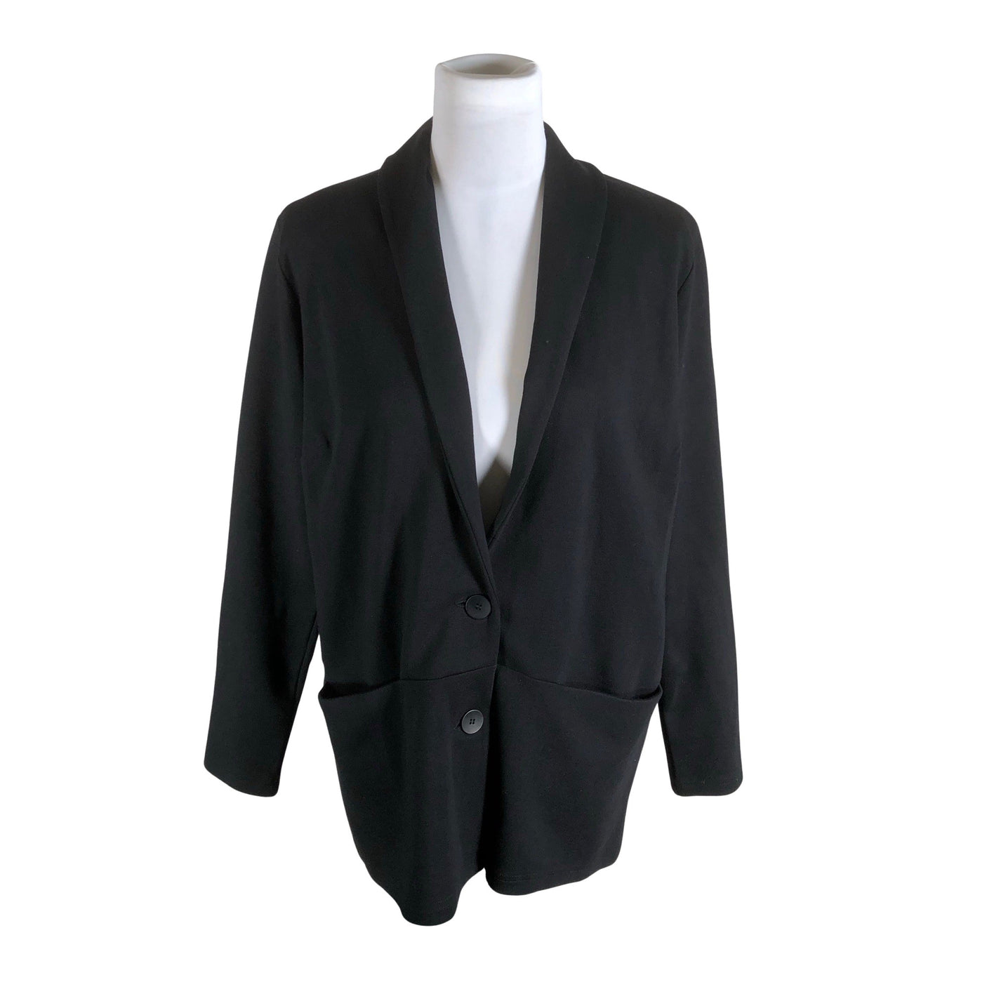 Unisex Nanso - Dressikangast jakk, suurus 40 - Must (1)