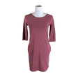 Unisex Blaa - Trikotaažist kleit, suurus 34 - Heleroosa ()