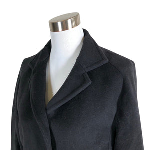 Unisex MaxMara - Villane mantel, suurus 38 - Must (3)