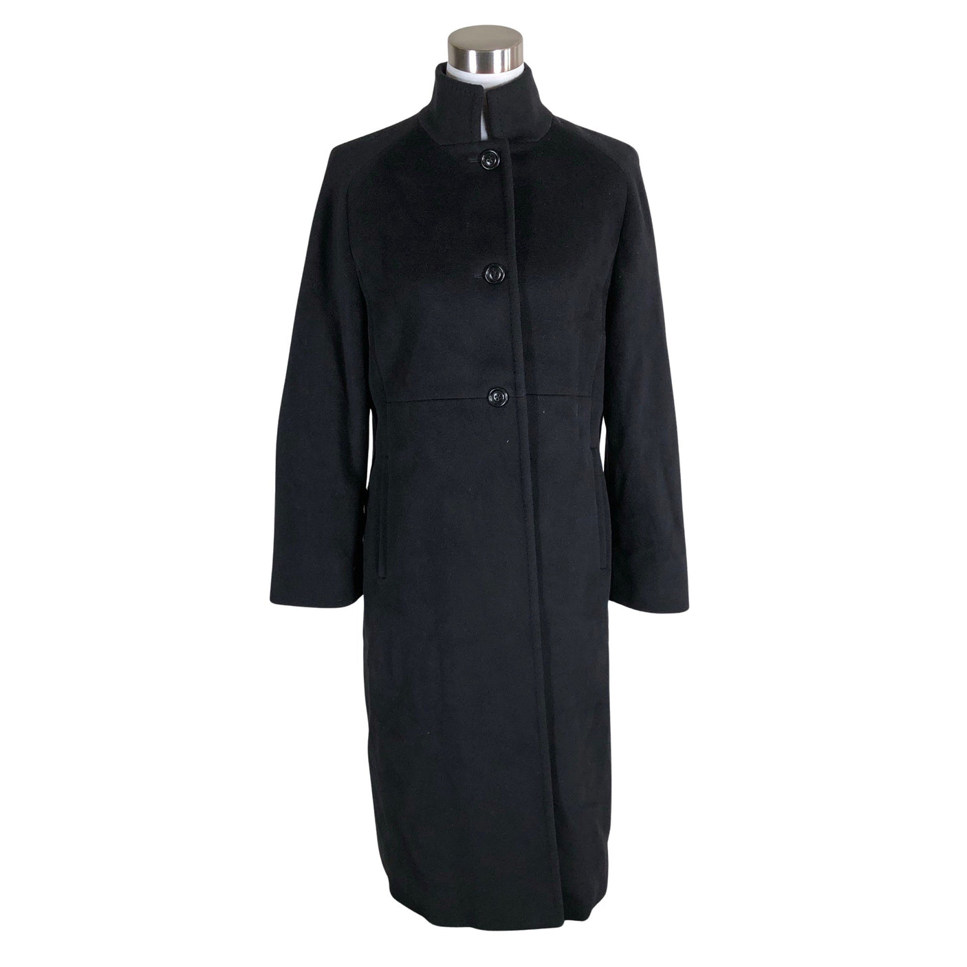 Unisex MaxMara - Villane mantel, suurus 38 - Must (1)