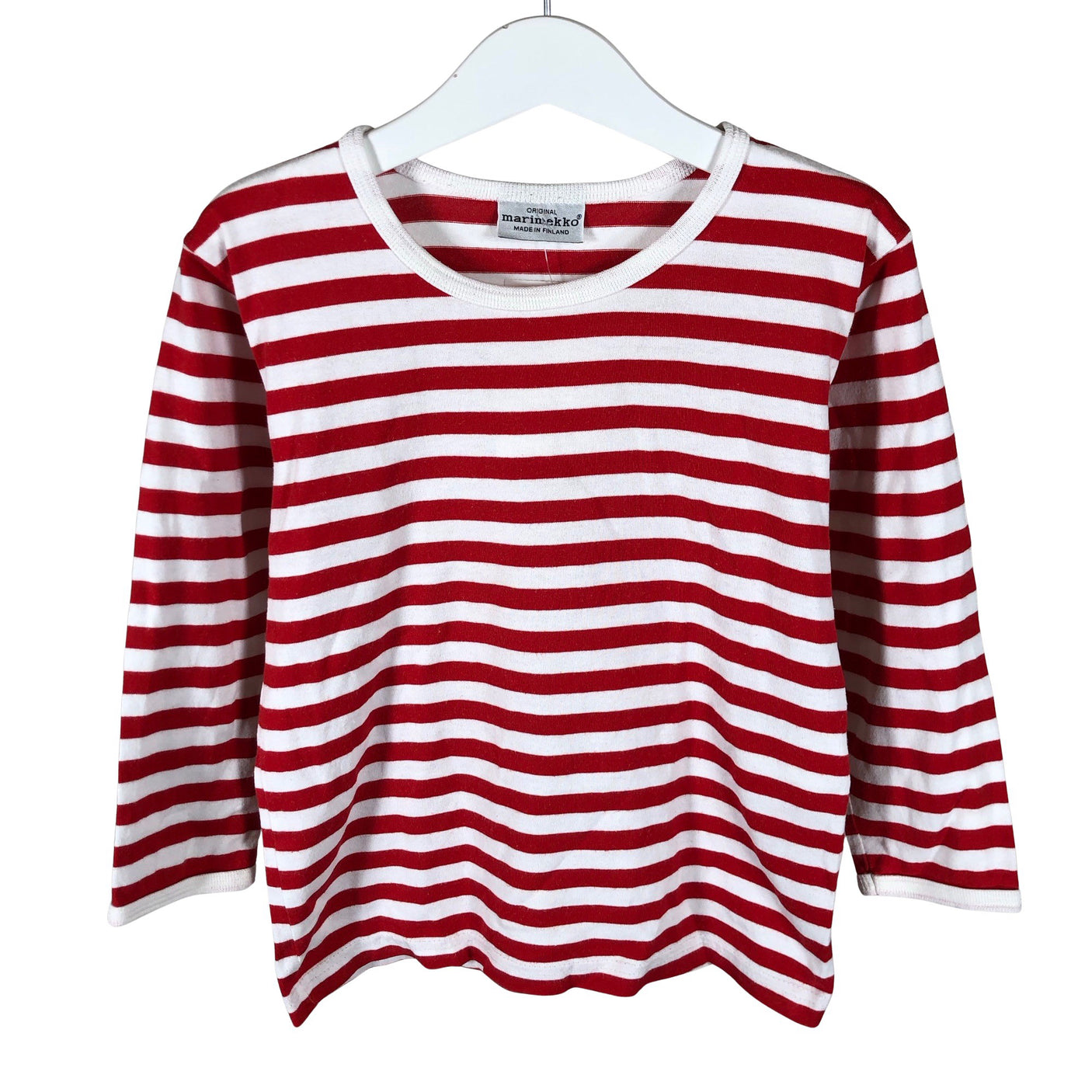 Unisex Marimekko - Trikotaažist pluus, suurus 104 - 110 - Punane (1)