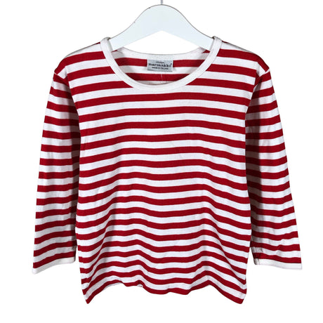 Unisex Marimekko - Trikotaažist pluus, suurus 104 - 110 - Punane ()