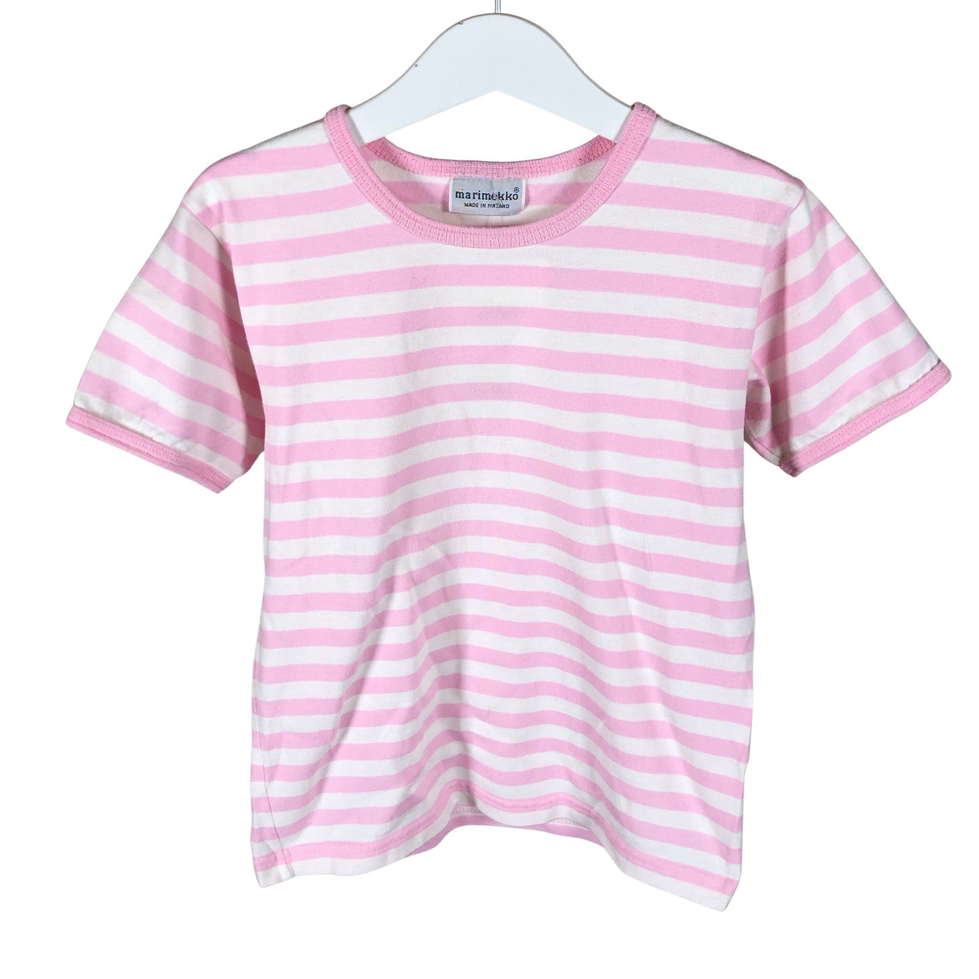 Unisex Marimekko - T-särk, suurus 104 - 110 - Heleroosa (1)