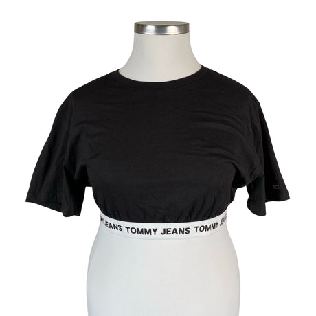Unisex Tommy Jeans (Tommy Hilfiger) - T-särk, suurus 42 - Must ()