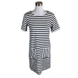 Unisex Free Quent - Trikotaažist kleit, suurus 38 - Valge ()