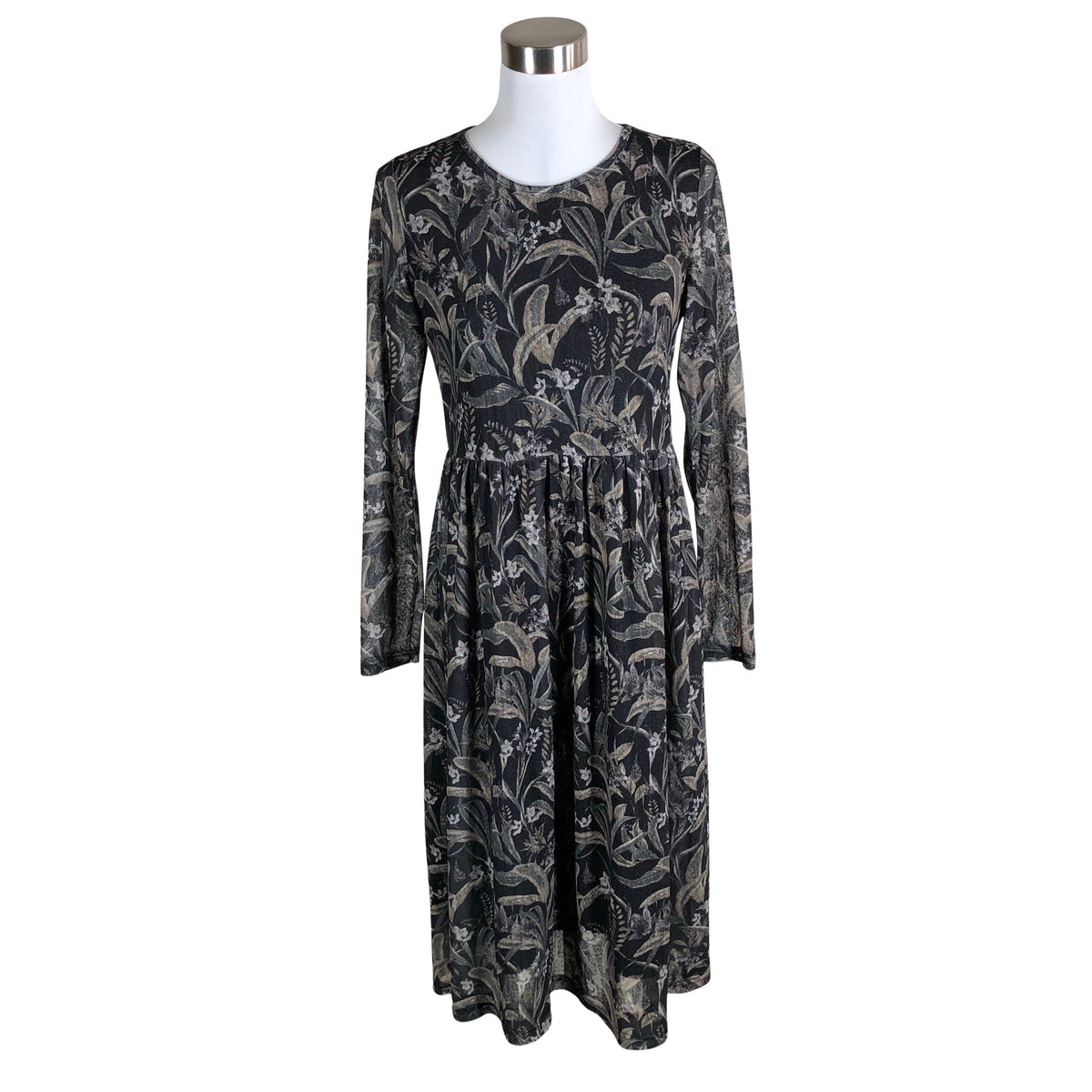 Unisex Kaffe - Trikotaažist kleit, suurus 38 - Must (1)