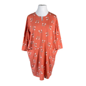 Unisex Nanso - Trikotaažist kleit, suurus 48 - Punane (1)